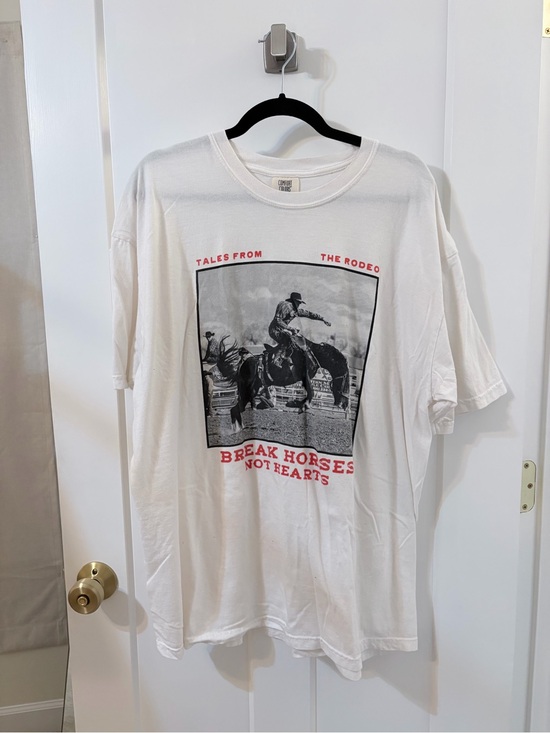 Charlie Southern Other - Vintage-Inspired Graphic Tee - Break Horses Not Hearts western bucking horse